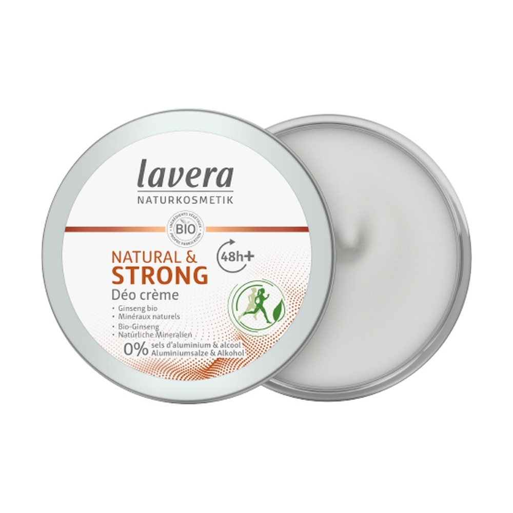 Lavera - 48h + crème déodorante forte et naturelle 50 ml de crème