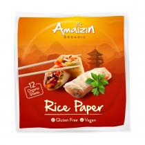 Amaizin - Papier de riz pour rouleaux 12 unités