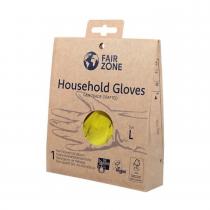 Fair Squared - 100% gants de ménage en latex naturel taille L sans plastique 2