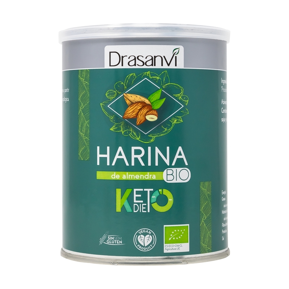 Drasanvi - Farine d'amande bio Keto 375 g de poudre