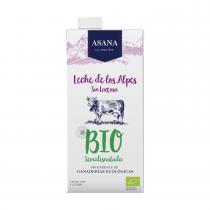 Asana - Lait demi-écrémé sans lactose Bio 1 L