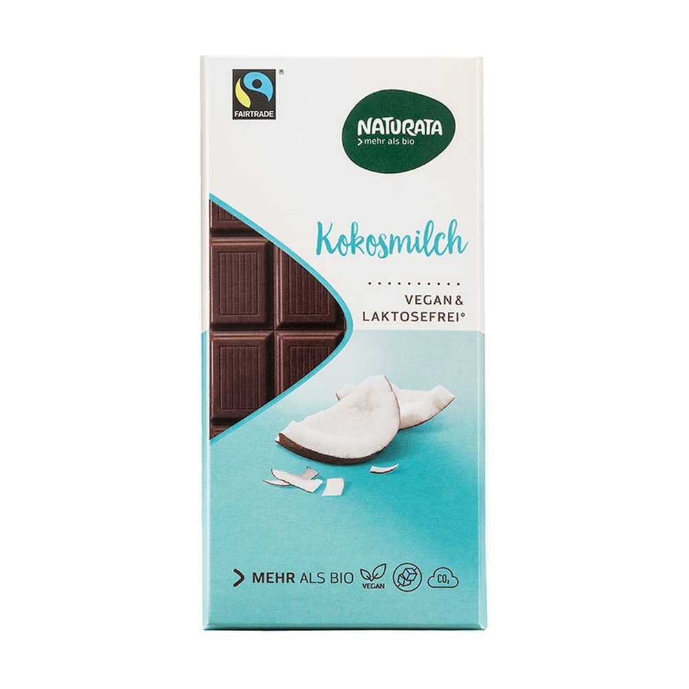Naturata - Chocolat végétalien à la noix de coco 100 g