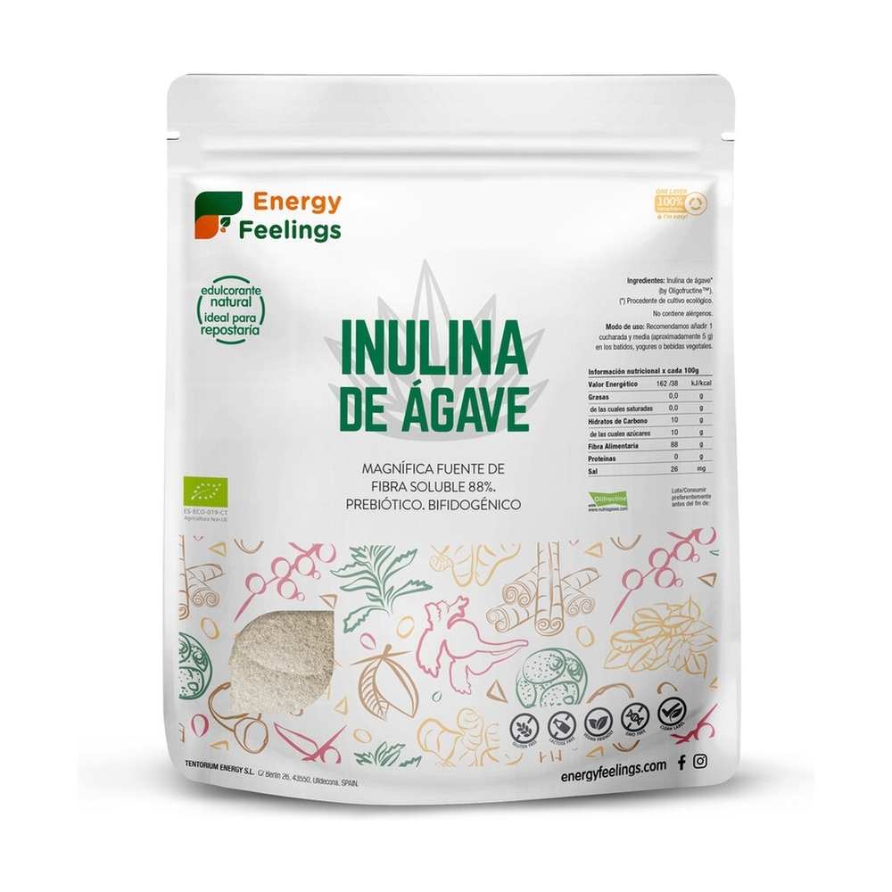 Energy Feelings - Inulin Eco Powder XXL Pack 1 kg de poudre