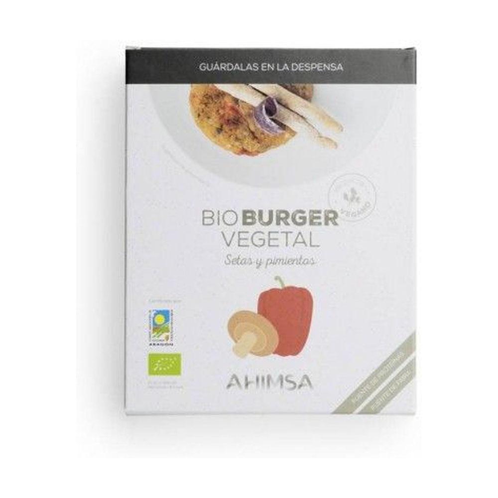 Ahimsa - Poivrons Champignons Légumes Bio Burger 160 g
