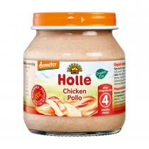 Holle - Mini pot de viande de poulet 100% 125 g