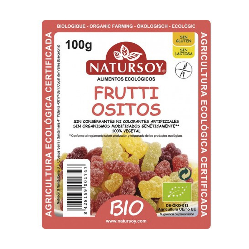 Natursoy - Frutti Bears Bio 100 g
