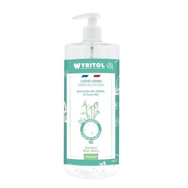 wyritol - Wyritol crème hydroalcoolique Bambou Muscs Blancs - 500ml