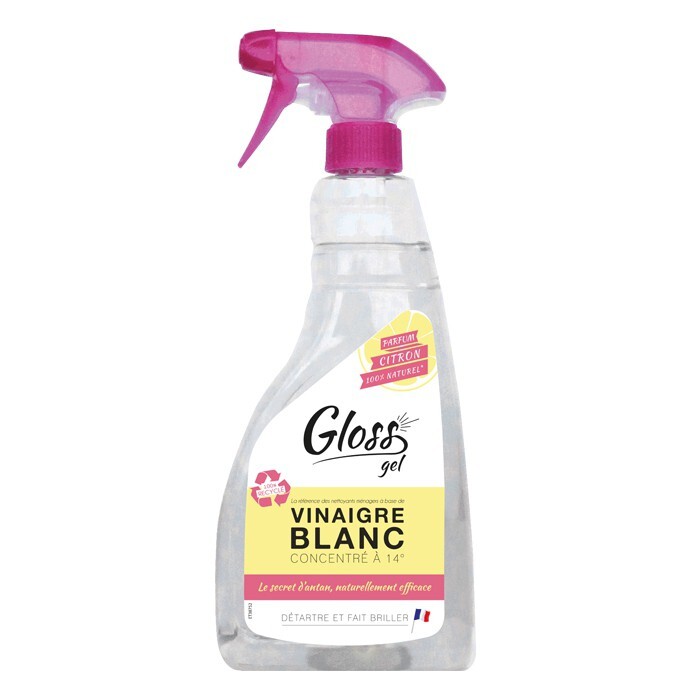 gloss - Gloss vinaigre blanc gel 14° citron