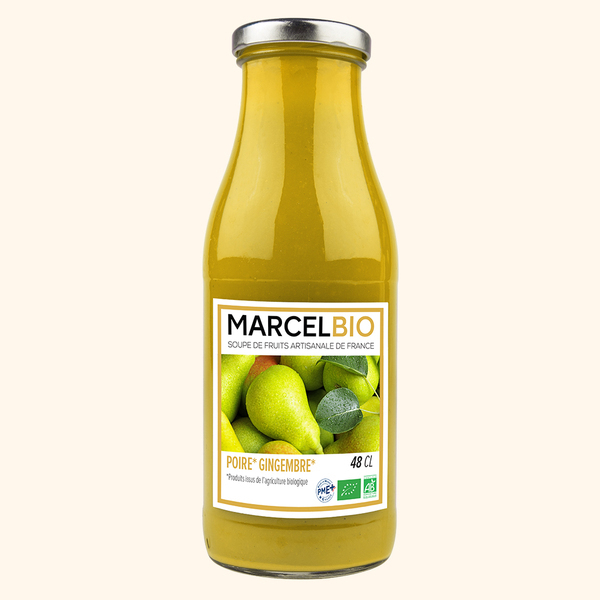 Marcel Bio - Soupe de fruits - Poire Gingembre - 48cl