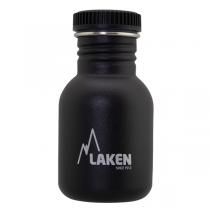Laken - Petite gourde inox Noire 0,35L