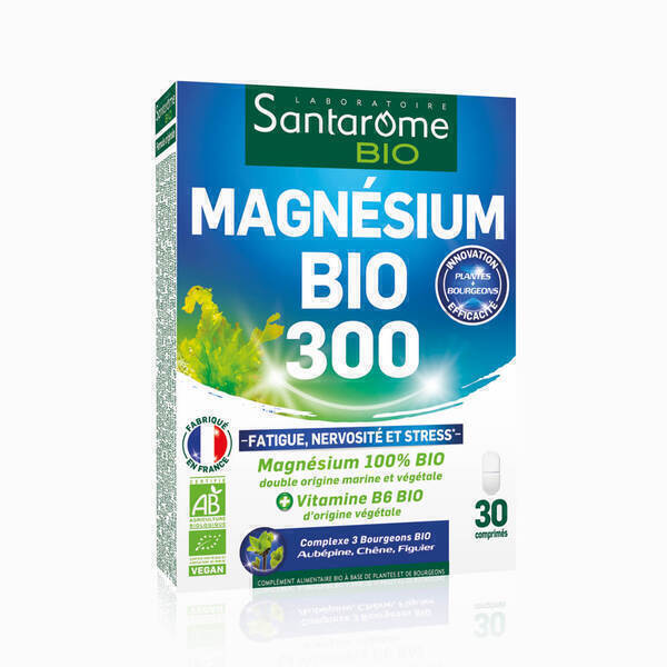Santarome - Santarome Bio - Magnésium Bio 300 (30 comprimés)