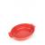 Appolia Plat four céramique ovale rouge 31 cm - 10 1/2