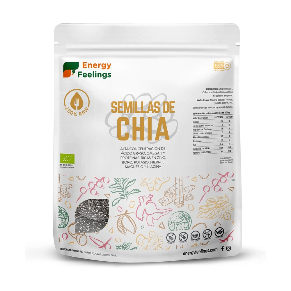 Energy Feelings - Graines de Chia Eco 1 kg