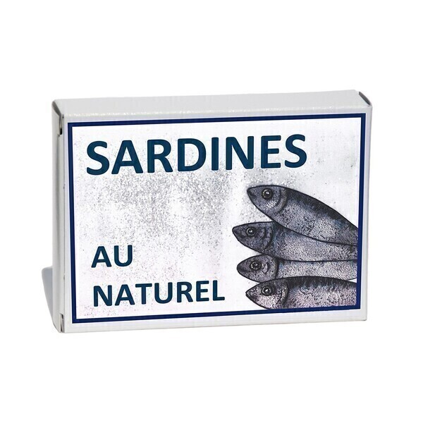 Capitaine Nat - Sardines au naturel  collector 115g