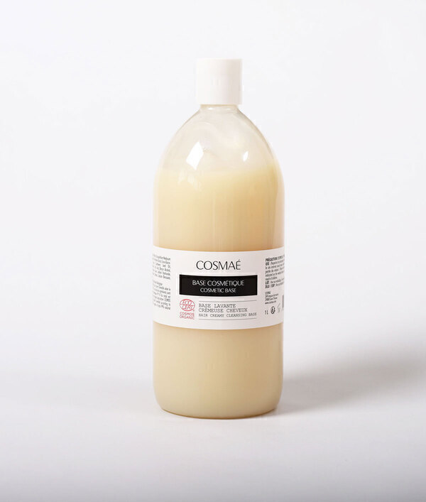 Cosmae - Bases soin Base lavante crèmeuse cheveux BIO 1 l