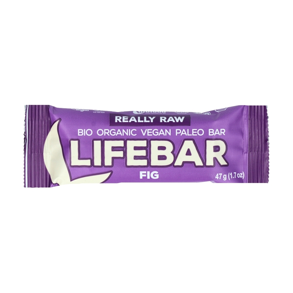 Lifefood - Lifebar (saveur de figue) 1 barre de 47g
