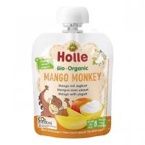 Holle - Gourde mangue et yaourt 85g - Dès 8 mois