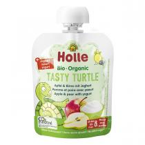 Holle - Gourde pomme, poire et yaourt 85g - Dès 8 mois