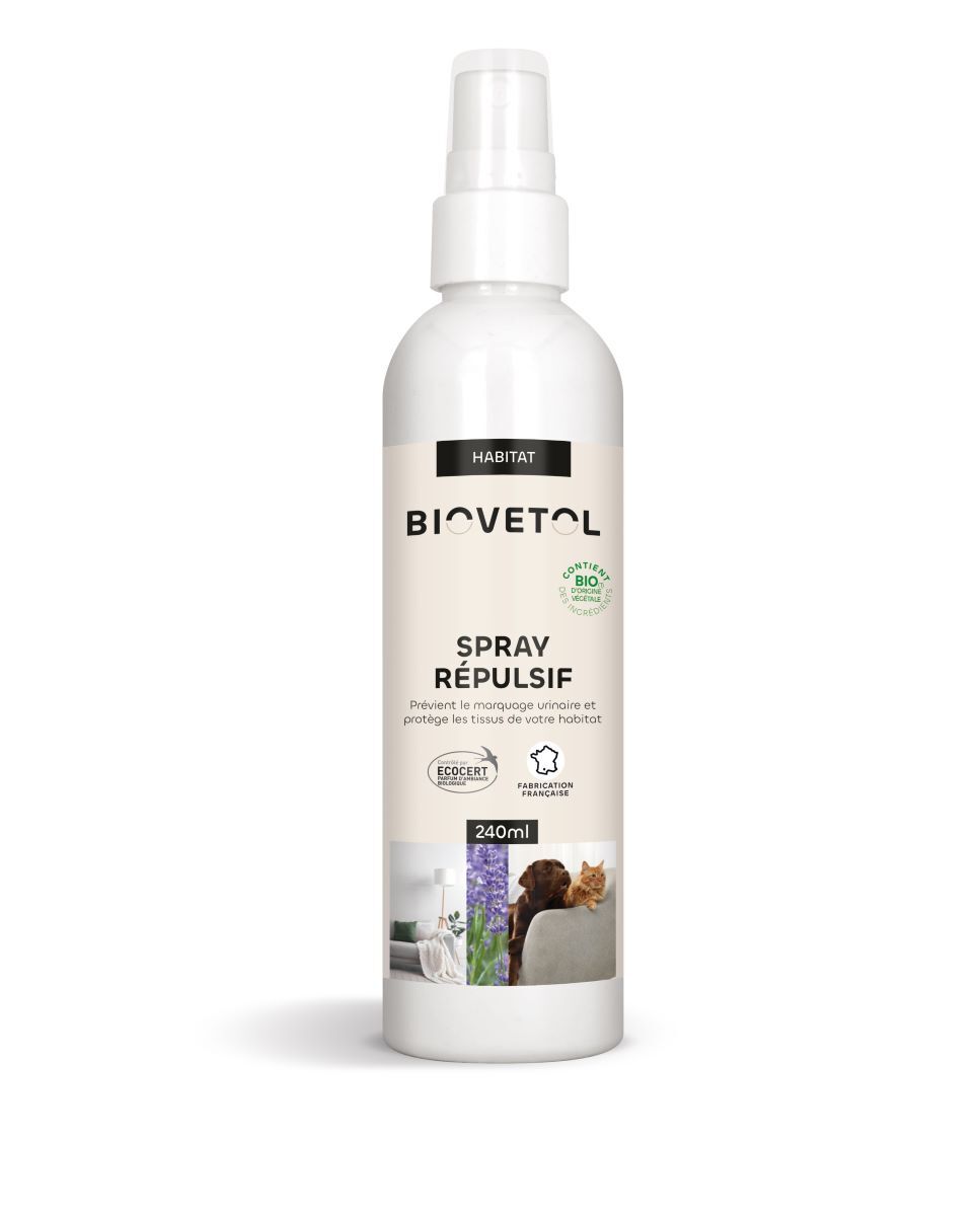 Biovetol - Spray répulsif chien et chat 240ml