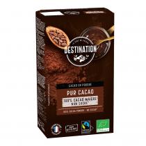 Destination - Cacao 100% (maigre 10%-12% mg) 500g Bio