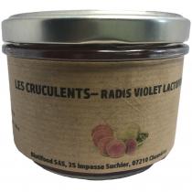 Les Cruculents - Radis violet lactofermenté 180g bio