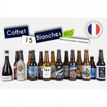 Bières de France - COFFRET 15 BLANCHE BIO