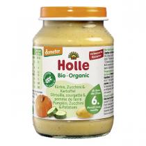 Holle - Petit pot citrouille, courgette et patate 190g - Dès 6 mois