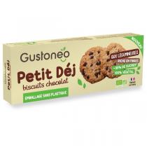 Gustoneo - Biscuits petit déj bio aux légumineuses pack 180g