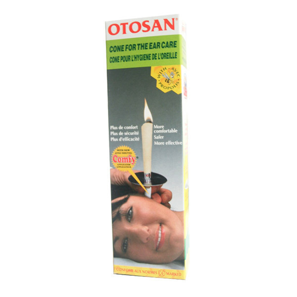 Otosan - Bougie d'Oreilles Cire Abeille & Propolis 2 bougies