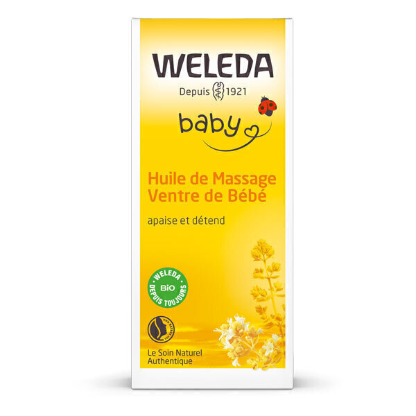 Huile De Massage Ventre De Bebe 50ml Weleda