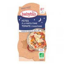 Babybio - Bols Pâtes à la Napolitaine 2 x 200g - Dès 8 mois