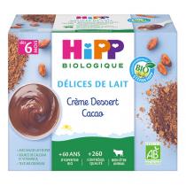 Semoule Au Lait Vanille Des 6 Mois 4x100g Hipp