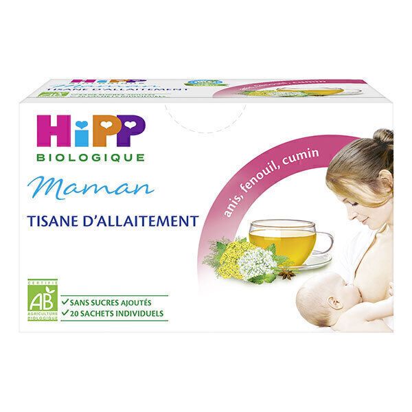 HiPP - Tisane d'allaitement - 20 sachets