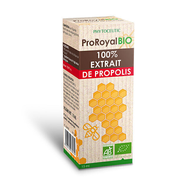 ProRoyal BIO - 100% Extrait de Propolis BIO 15mL
