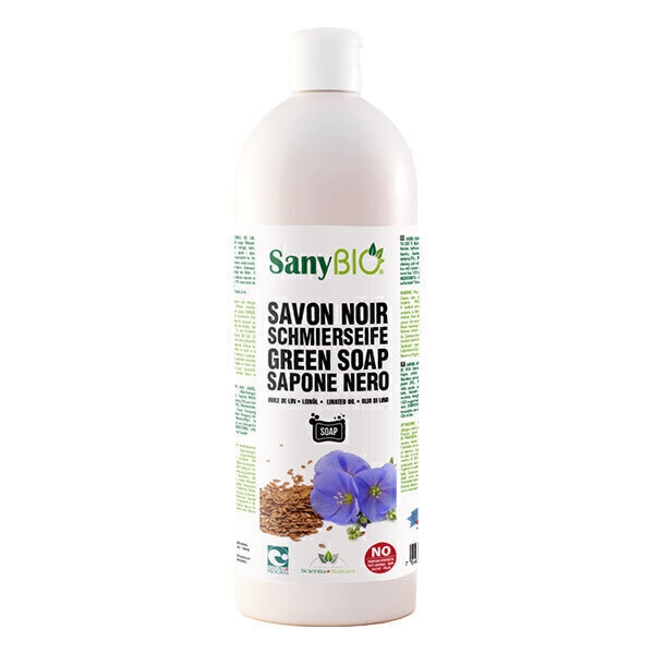 SanyBio - Savon noir liquide 1L