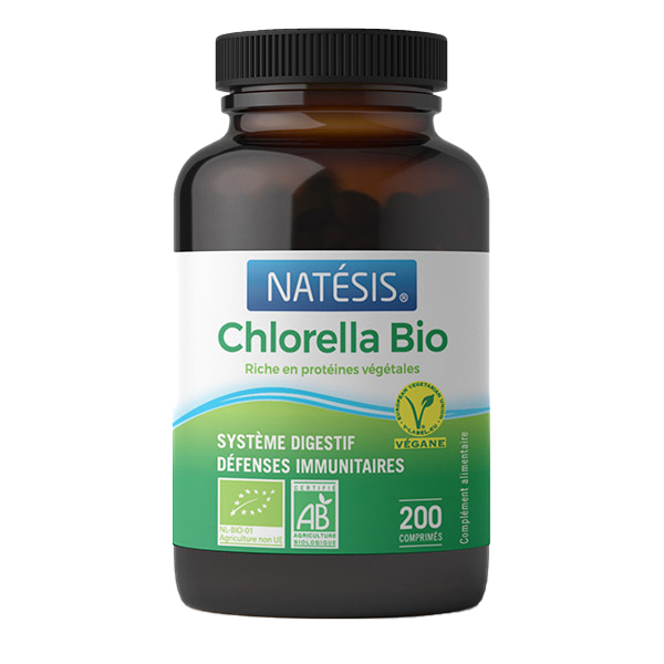 Natésis - Chlorella Bio - 200 comprimés