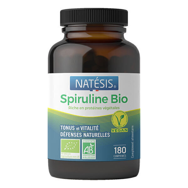 Natésis - Spiruline Bio x 180 comprimés de 500mg