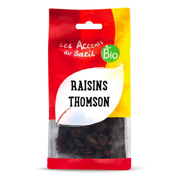 Les Accents du Soleil - Raisins bruns Thomson 200g