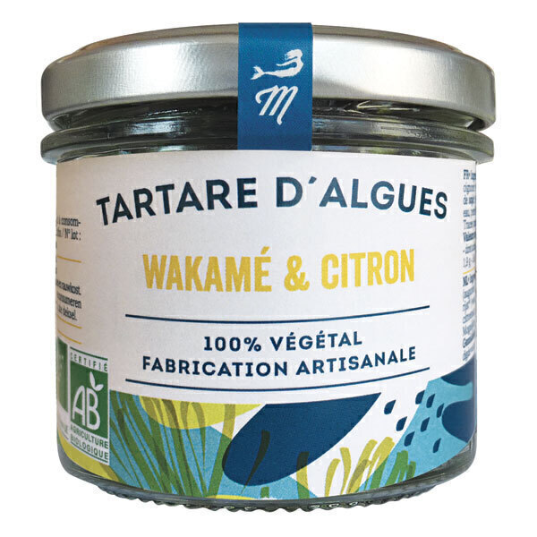 Marinoë - Tartare Wakamé Citron recette Atlantic 90g