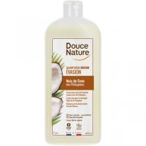 Douce Nature - Shampooing douche Evasion noix de coco 1L