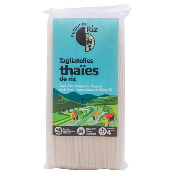 Autour du Riz - Tagliatelles thaïes de riz 400g