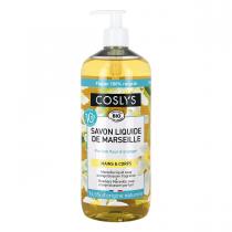 Coslys - Savon liquide de Marseille Fleur d'Oranger 1L