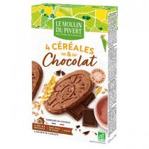 Le Moulin du Pivert - P'tit déj bio céréales & chocolat 190g