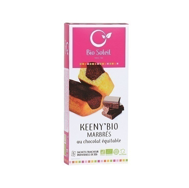 Keeny Bio Marbre Au Chocolat Equitable X5 Bio Soleil