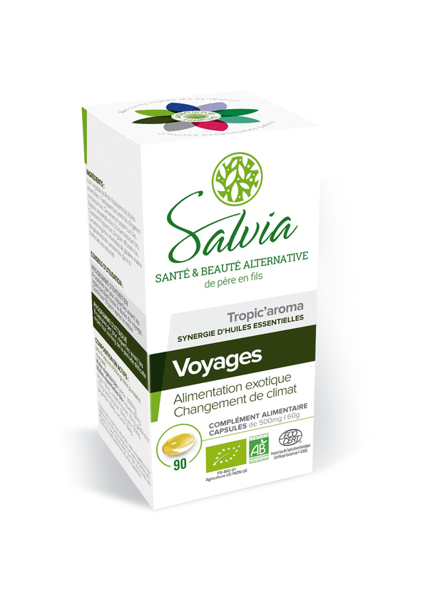 Salvia - Tropic'Aroma Huiles Essentielles x 90 capsules
