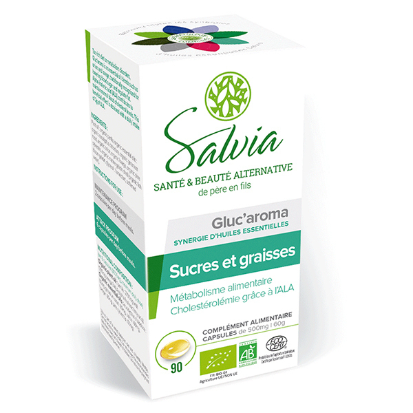 Salvia - Gluc'Aroma 90 capsules
