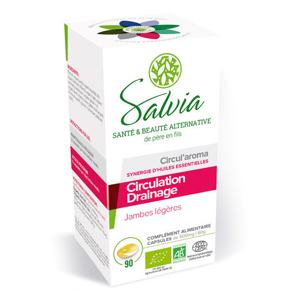 Salvia - Circul'aroma bio - 90 capsules
