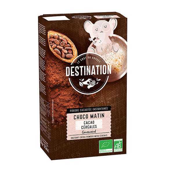 Destination - Choco Matin Cacao et Céréales 800g