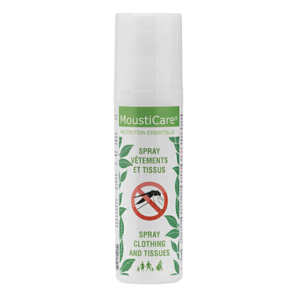 Mousticare - Spray anti-moustiques Vêtements et Tissus 75 ml