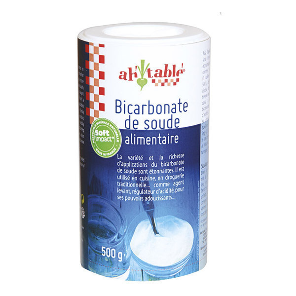 Bicarbonate de soude de qualité alimentaire 500g Nature et partage 